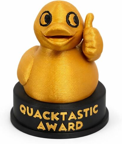 MunnyGrubbers - 4 Inch Funny Novelty Meme Award Trophy - Your Did it - You did it - Big Dill - Quacktastic - Top Banana - Cream of The Crop - Dumpster Fire - Plastic Trophy for Gifts and Laughs in Saudi Arabia