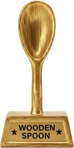 6 Inch Cook Off Trophy Wooden Spoon Award - Funny Cookie Trophy for Bake-Off,Last Place,Game Night,Chili & Salsa Competitions in Kuwait