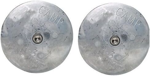CAMP Rudder/Trim TAB ZINC 2-13/16" ZINC Anode Marine 2 Pack in Kuwait