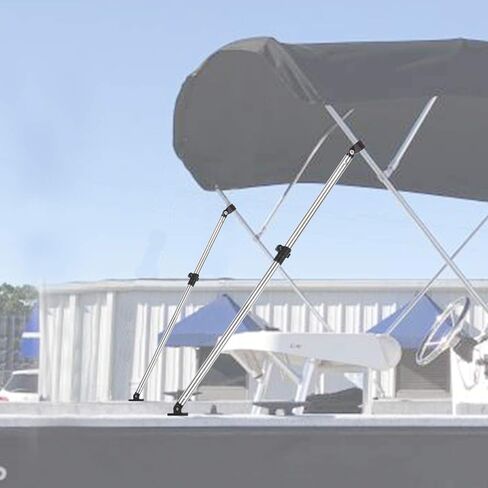 Awning Adjustable Rear Support Pole, Marine-Grade Aluminum Alloy Telescopic Pole, Universal Fit for Most 3-Bow and 4-Bow Awnings (Dimensions: Pole Length 60 inches max) in Kuwait