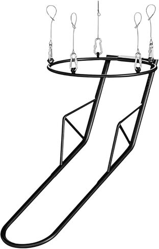 Ball Return for Basketball Hoop - Metal Training Accessory, Hoop Catcher for Indoor Practice, Sturdy Rebound Device with Easy Setup, Sports Equipment, Skill Aid for Backyard and School Gym in Saudi Arabia