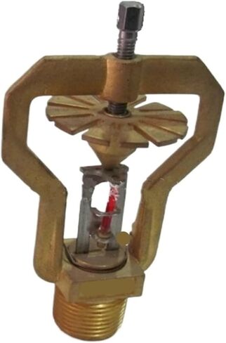 1pcs ESFR-202/68 Brass Fire Sprinkler, DN20mm K202 Pendent/Upright 68°C 2.5mm Glass Bulb(Upright) in Kuwait