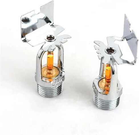 5PCS Fire Sprinkler Heads - DN15 57°C Side Spray Protection System in Kuwait