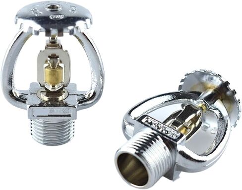 1pcs DN15 72°C Antifreeze Fire Sprinkler, Fusible Alloy Upright/Pendent Head(Upright) in Kuwait