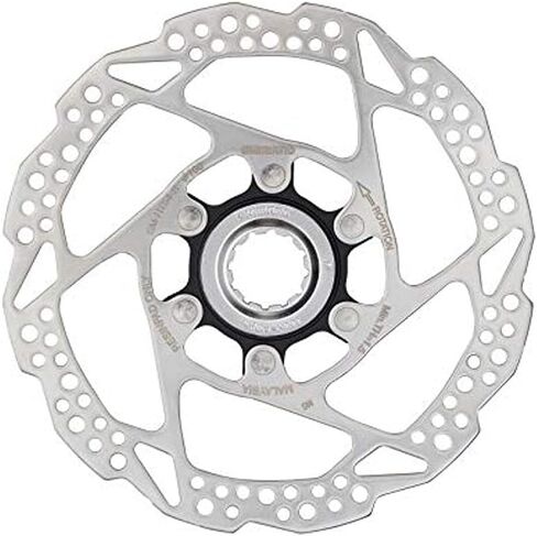 SHIMANO Disc 180 mm C.Lock Rt54 Single Resin Cycling Unisex Adult, Multi-Coloured (Silver/Black) in Saudi Arabia