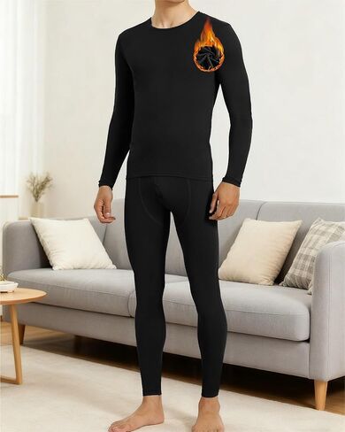 Men's Long Johns Thermal Autumn Pants and Sets Suitable for Autumn and Winter Weather Keeping You Warm for a Long Time in Saudi Arabia