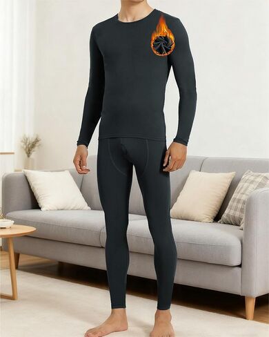 Men's Long Johns Thermal Autumn Pants and Sets Suitable for Autumn and Winter Weather Keeping You Warm for a Long Time in Saudi Arabia