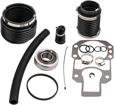DorkTees Transom Repair Kit Exhaust Shift Bellows Compatible with Mercruiser Alpha 1 Gen 2 in Saudi Arabia