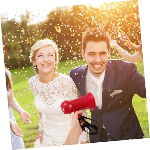 SUPVOX Wedding Megaphone Portable Kissing Speaker Funny Horn Prank Toy for Celebrations in Saudi Arabia
