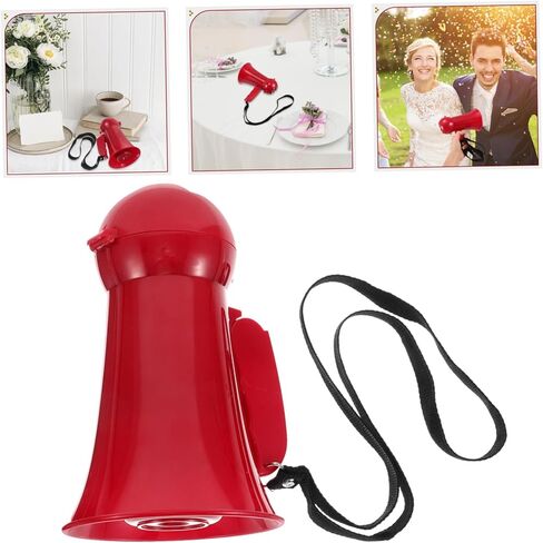 SUPVOX Wedding Megaphone Portable Kissing Speaker Funny Horn Prank Toy for Celebrations in Saudi Arabia