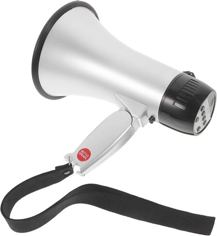 GANAZONO Practical Megaphone Recording Bullhorn for Cheer Convenient for Emergency Use in Saudi Arabia