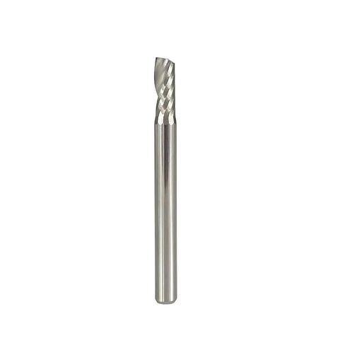 3.175 4 6mm Shank Carbide End Mill Single Flute Milling Cutter One Flute Spiral PVC Cutter CNC Router Bit(3.175x2x12mm) in Saudi Arabia