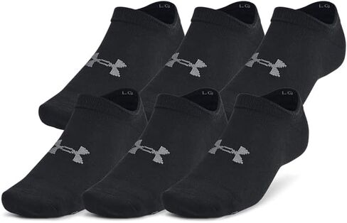 Under Armor Essential No Show Socks 6 Pack in Saudi Arabia