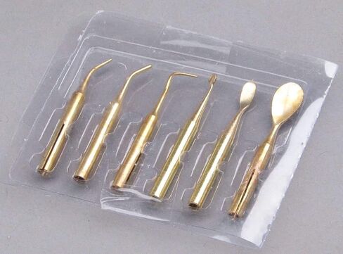 Electric Waxer Carving Knife Machine Double Pen and 6 Wax Tip Pot for Dental Lab in Kuwait