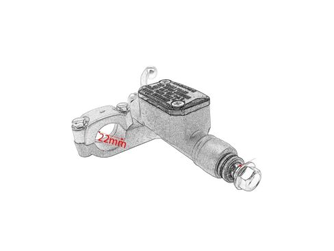 Hydraulic Clutch Master Cylinder with CNC Handle Lever for Motorcycle Models Including SX XC EXC FE TE 250 300 in Saudi Arabia