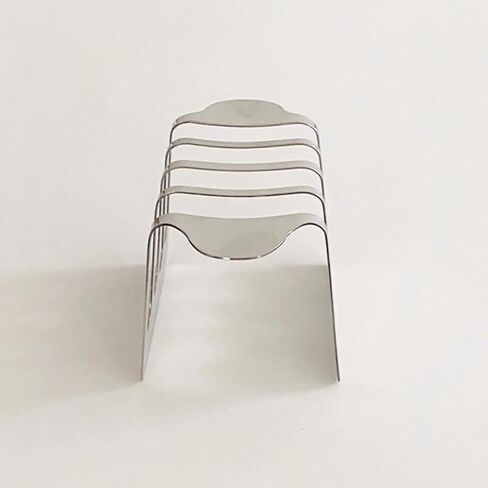Stainless Steel Toast Rack Multi-functional Kitchen Accessory Stable Desktop Bread Holder for Toast and Cakes for Home Cafe Restaurant and Easy to Clean Design in Saudi Arabia