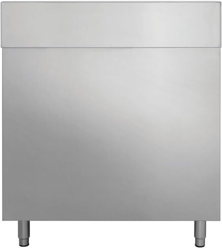 طاولة تحضير المطبخ المغلقة من الفولاذ المقاوم للصدأ من كراتوس مقاس 24 بوصة عمق × 36 عرض مع رف سفلي وبلاش باكسبلاش، طاولة عمل NSF للمطاعم - 16ga/304SS (32L-047) in Kuwait