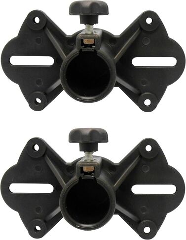 Audio2000'S ACC4392-12 Two-Pack 1-3/8 inch External Speaker Stand Mounting Top Hats (2 Sets) in Saudi Arabia