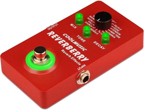 Coolmusic Multi Effects Pedal Digital Guitar Pedal with 16 Effects True Bypass in Kuwait