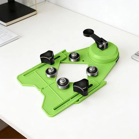 1PCS Single Borehole Tool for Precise Woodworking Positioning Aid for Accurate Hole Opening Drilling Lightweight Easy to Use Multipurpose in Saudi Arabia