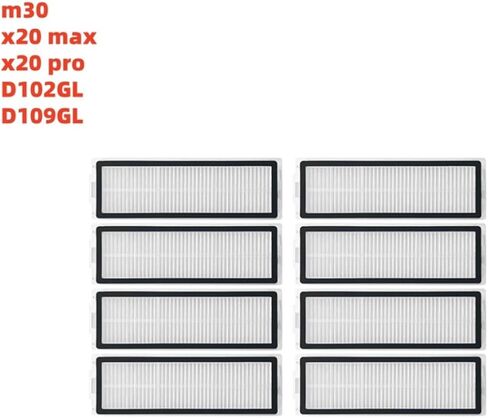 ملحقات فلتر HEPA، متوافقة مع المكنسة الكهربائية Xiaomi M30 X20 Max X20 Pro D102GL D109GL in Saudi Arabia