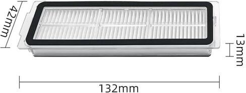 ملحقات فلتر HEPA، متوافقة مع المكنسة الكهربائية Xiaomi M30 X20 Max X20 Pro D102GL D109GL in Saudi Arabia