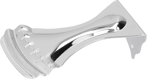 Guitar Tailpiece Metal Silver Color 6 String Bridge Accessories with Mounting Screw for Guitar Tailpiece Replacement in Saudi Arabia