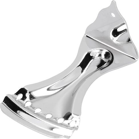 Guitar Tailpiece Metal Silver Color 6 String Bridge Accessories with Mounting Screw for Guitar Tailpiece Replacement in Saudi Arabia
