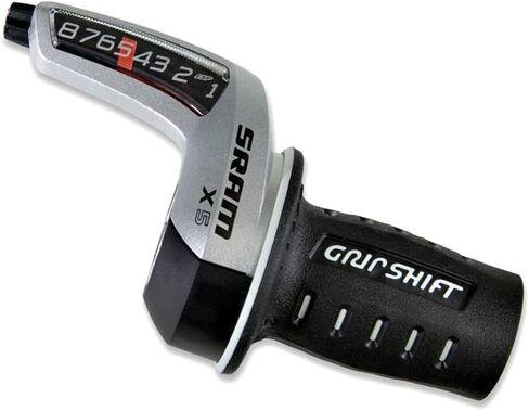 SRAM MRX Comp 7-Speed Rear Shifter - Compatible, Mechanical Twist Gear, Durable Black Cycling Gear for Mountain and Hybrid Bikes in Saudi Arabia