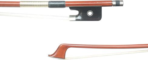 قوس التشيلو مقاس 4/4، خشب بيرنامبوكو، شكل دائري، وزن مثبت من النيكل الفضي 78-80 جم in Kuwait