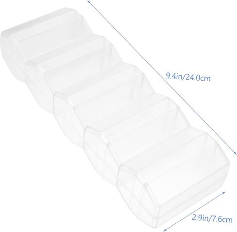 ibasenice Transparent Poker Chip Case Large Capacity with Compartmented Holder for Cards and Dice Game Chip Box for Organized Storage and Easy Carrying in Saudi Arabia