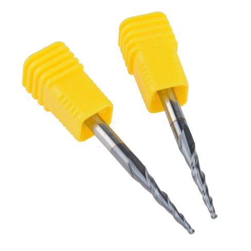 10 قطعة الكرة الأنف مدبب نهاية مطحنة R0.75D420.550L2F HRC55 التنغستن الصلبة كربيد تفتق الكرة الأنف نهاية مطحنة قاطعة المطحنة CNC راوتر بت in Kuwait