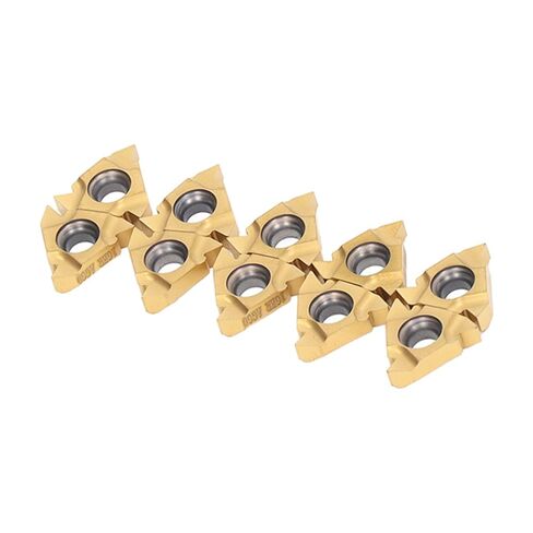 10Pcs Carbide Inserts External Threading Inserts Tungsten Carbide Inserts for High Temperature Resistance Toughness with Storage Box Suitable for Stainless Steel Wood Finishing in Saudi Arabia