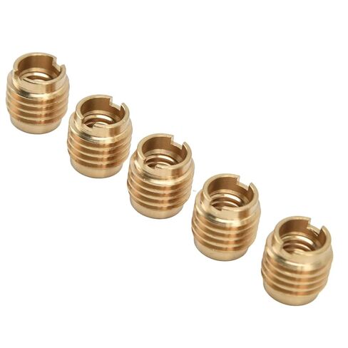 POCREATION Threaded Insert, 5 Pcs Beer Tap Handle with, Manual Install Screws for 3/8in 16 UNC External Thread in Saudi Arabia