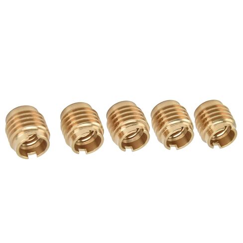 POCREATION Threaded Insert, 5 Pcs Beer Tap Handle with, Manual Install Screws for 3/8in 16 UNC External Thread in Saudi Arabia