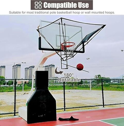 High-Efficiency Basketball Return System - Cuts Downtime to Zero, Rapidly Improves Shooting Form and Consistency for Players at Any Skill Level in Kuwait