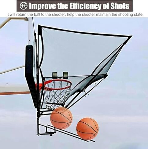 High-Efficiency Basketball Return System - Cuts Downtime to Zero, Rapidly Improves Shooting Form and Consistency for Players at Any Skill Level in Kuwait