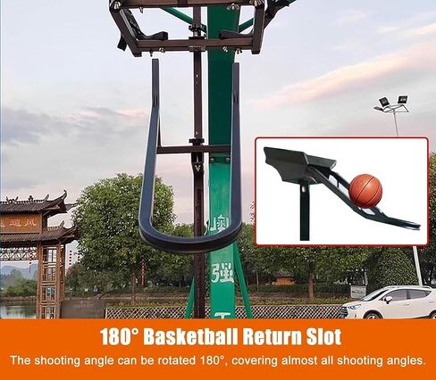 Basketball Rebounder for Home Courts - Compact Yet Powerful Design Transforms Your Driveway into a Professional Efficiency-Focused Training Zone in Kuwait