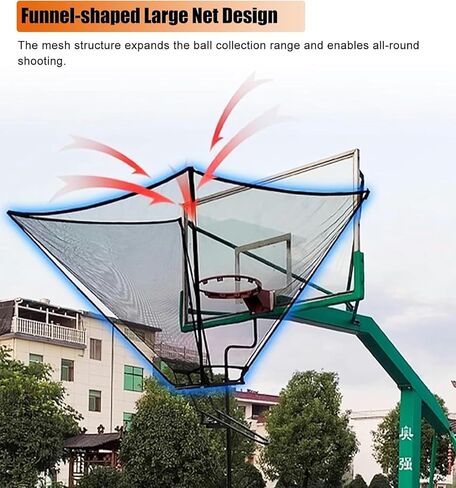 Basketball Rebounder for Home Courts - Compact Yet Powerful Design Transforms Your Driveway into a Professional Efficiency-Focused Training Zone in Kuwait