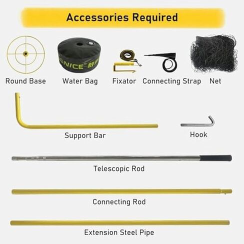 Automatic Shot Return Net Attachment - Simply Hook onto Your Hoop for Instant Smart Training, Compatible with Standard and Non-Standard Rims in Kuwait