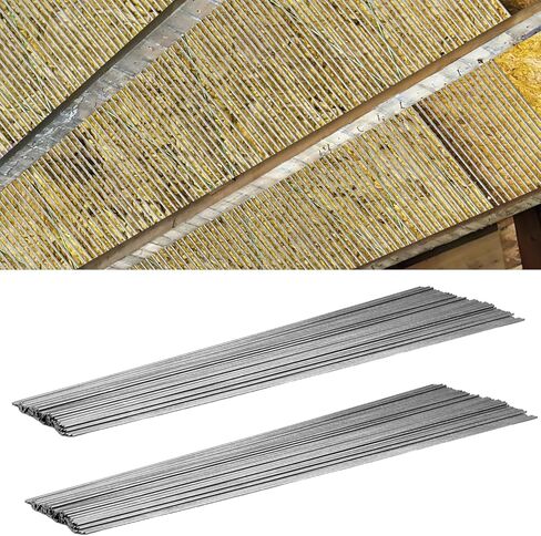 120 Pcs 16 Inch 1080 High Carbon Steel Insulated Support Rods for Ceiling Attic Insulation in Kuwait