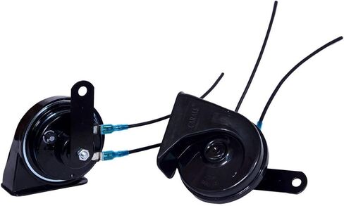 12 فولت السيارة قرن- صوت البوق 2pc مجموعة أسود in Kuwait