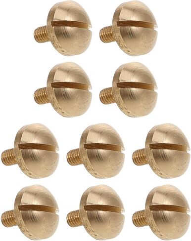 Vaguelly 10pcs Music Instrument Screws Knurled Knob Screws for Instruments Metal Mini Core Axle Music Accessories in Saudi Arabia
