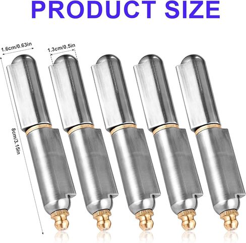 5pcs 3" BBQ Smoker Weld on Hinge, Carbon Steel Weldable Barrel Hinges Detachable Heavy Duty Gate Door Hinge for Swing Door Dump Trailer Ramp in Saudi Arabia