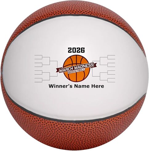 Custom Basketball Madness Trophy Basketball Award 2025, Personalized for Bracket Winner & Loser Tournament Challenge, March Madness Office, Work, and Family Trophy in Kuwait