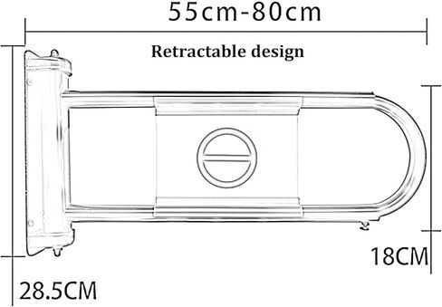 Supermarket Metal One-Way Import Export Gates Cashier Counter Spring-Loaded Entrance Swing Safety Gate for Malls in Kuwait