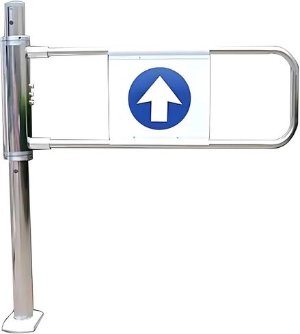 Closing Safety Gateunidirectional Metal Door for Supermarkets Warehouses Pedestrian Access for Libraries Bars(Leftdoor,60 * 100cm) in Saudi Arabia