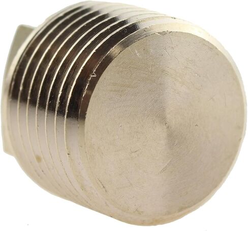 TAODAN 2PCS Marine Drain Plug 1/2 Inch NPT Threaded Solid Brass Drain Plug for Marine Drainage or Sealing Pipe in Kuwait