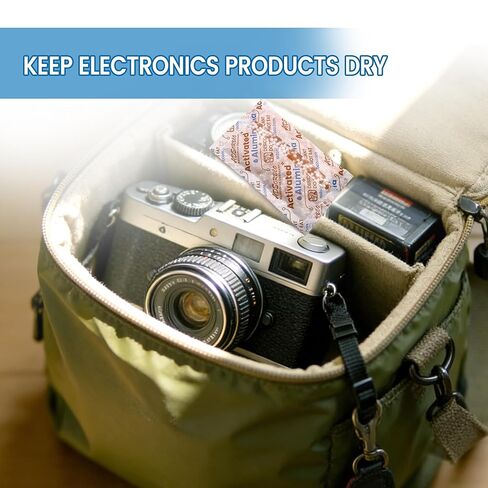 50 جرام 8 قطع مجفف ألومينا منشط، مجفف طابعة ثلاثية الأبعاد عالي الكفاءة لتجفيف الخيوط، ممتص رطوبة الألومينا المنشطة القابل لإعادة الاستخدام للتخزين وأجهزة إزالة الرطوبة in Kuwait