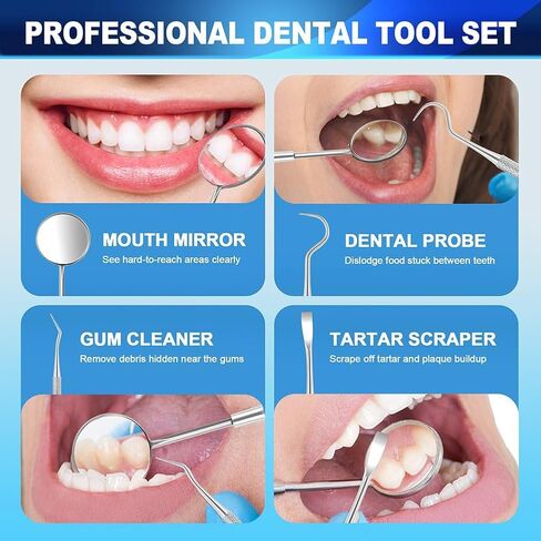 طقم أسنان مؤقت DIY مع خرزات حرارية قابلة للتشكيل، غطاء فجوة الأسنان التجميلية للأسنان المفقودة أو المكسورة in Kuwait